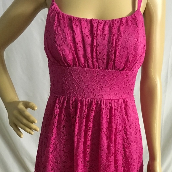 Offers? 💕 2/$24 pink lace fully lined sundress💕 - Picture 2 of 6